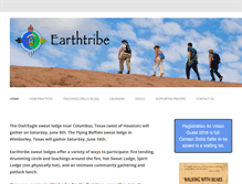 Tablet Screenshot of earthtribe.com